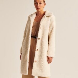 Abercrombie and Fitch Sherpa Coat